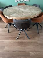 Ronde eettafel van 150 breed, Ophalen, Gebruikt, Rond, Vijf personen of meer