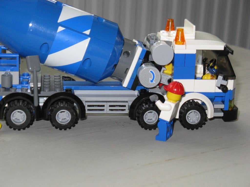 lego 7990 betonwagen, Kinderen en Baby's, Speelgoed | Duplo en Lego, Ophalen of Verzenden, Zo goed als nieuw, Lego