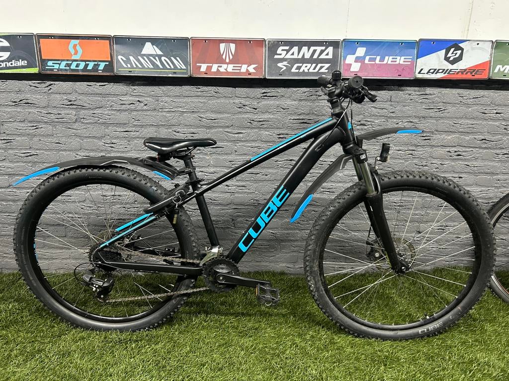 Cube Aim 27,5 inch mountainbike frame maat S MTB Cube 27,5, Fietsen en Brommers, Fietsen | Mountainbikes en ATB, Ophalen, Zo goed als nieuw