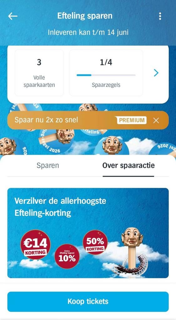 Gratis Albert Heijn Efteling spaarzegels, Albert Heijn, Ophalen