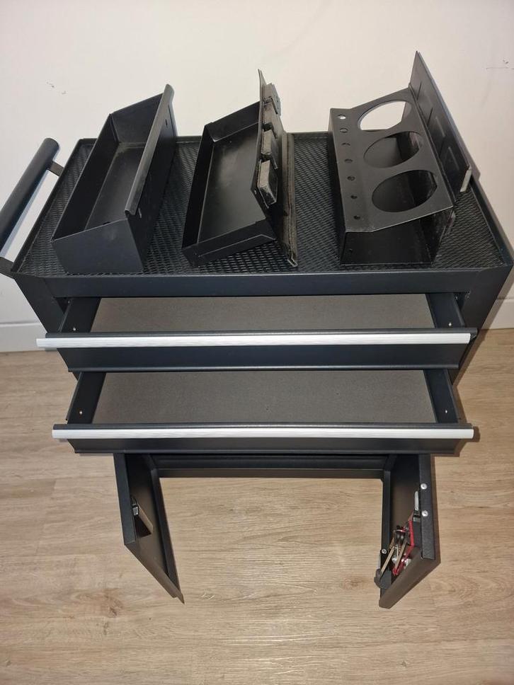 Professionele Werkstation Tattoo Pro - Mat Zwart Met Opties!, Doe-het-zelf en Verbouw, Werkbanken, Zo goed als nieuw, Ophalen of Verzenden