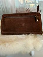 Lou by Lou smart little bag/portemonee bruin suede izgst, Ophalen, Zo goed als nieuw, Bruin, Schoudertasje
