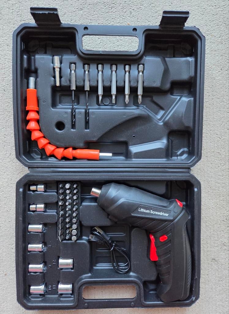 Schroevendraaier set, Ophalen