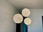 Drie hanglampen Led, Trio Leuchten, chroom metaal, Ophalen of Verzenden, Zo goed als nieuw, Sprookjesachtig / glitter, Metaal
