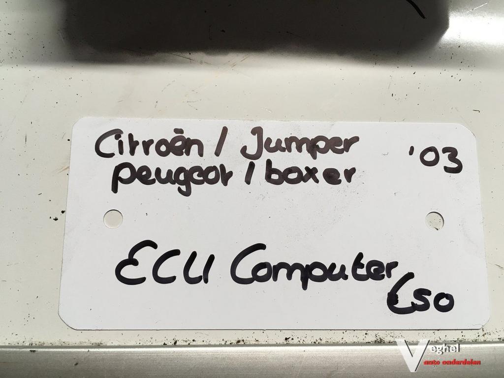 Peugeot Boxer Citroen Jumper 2003 ECU  bosch 0 281 010 345