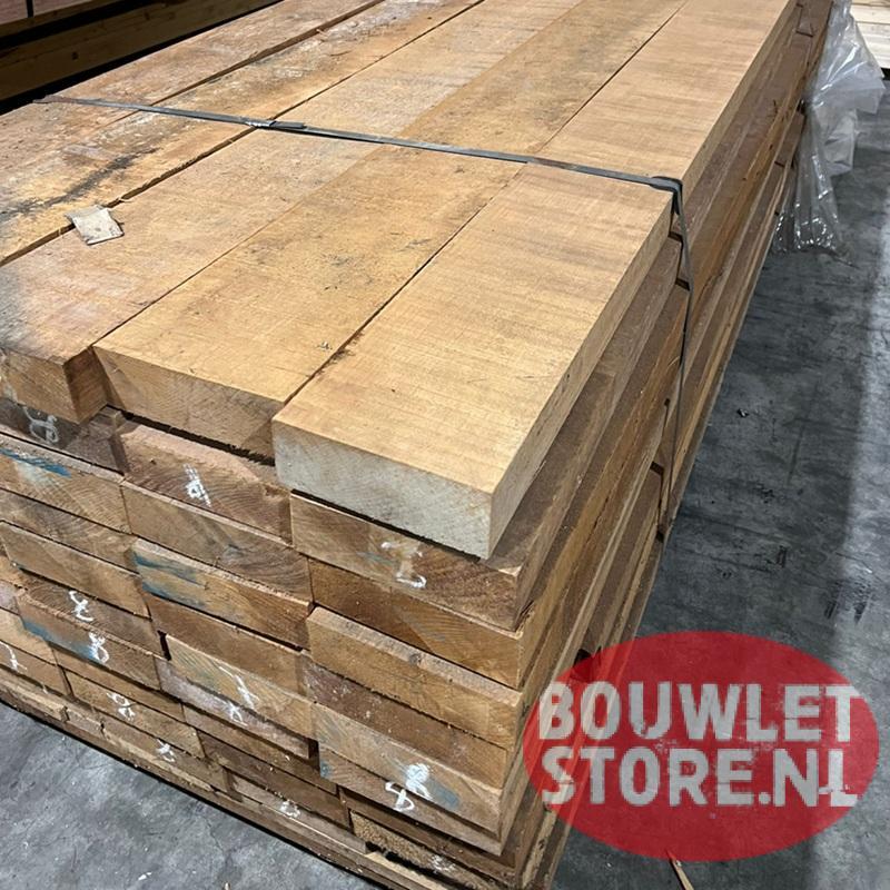 Hardhouten balken 65x255mm | Tauari | Braziliaans eiken balk, Nieuw, Ophalen of Verzenden, Hardhout, 250 cm of meer