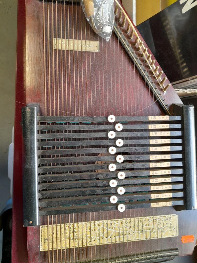 Vintage Autoharp / Gitaarharp - Uniek Muziekinstrument, Ophalen, Gebruikt, Onbekend, Onbekend
