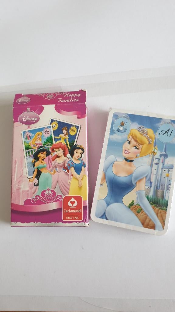 2056 kwartetspel disney princessen .. Nieuw nog in folie, Verzenden, Nieuw, Joker(s)