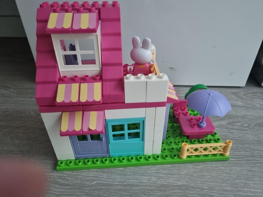 Hello Kitty Lego set 8651, Ophalen of Verzenden, Zo goed als nieuw, Complete set, Duplo