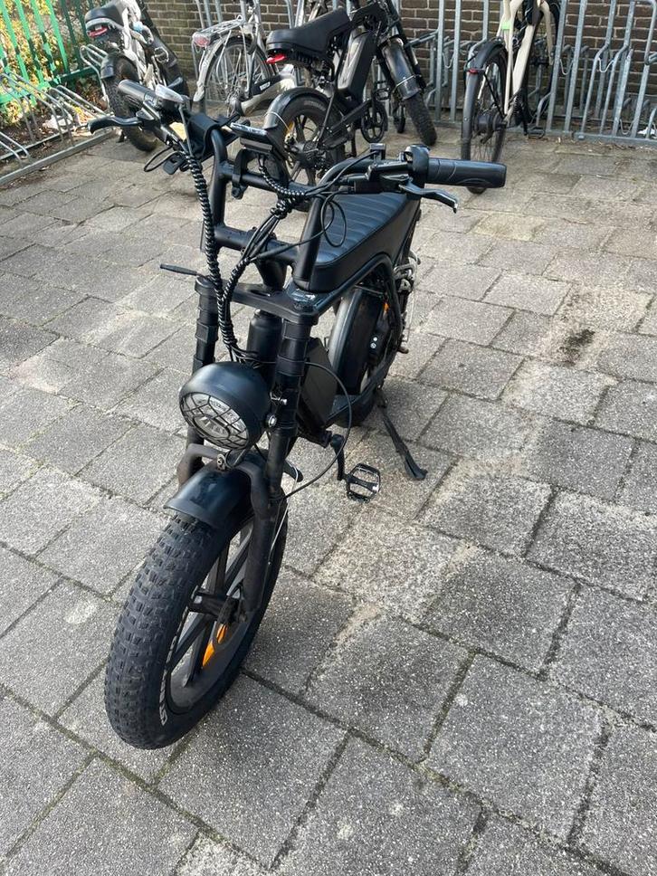 fatbike Ouxi v8 2.0 dubbele accu, Fietsen en Brommers, Elektrische fietsen, Zo goed als nieuw, Overige merken, 59 cm of meer, Ophalen of Verzenden