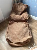 Wigiwama Zitzak Toffee Teddy Stof - Zo goed als nieuw, Ophalen, Zo goed als nieuw, Bruin, Zitzak