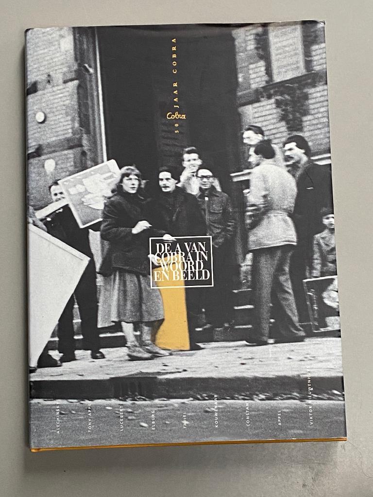 De A van Cobra in woord en beeld, 50 jaar Cobra, Ophalen of Verzenden, Zo goed als nieuw, Schilder- en Tekenkunst