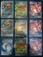 Pokemon - 3 Pagina’s Vol Charizard & Evoluties 🐉🔥, Ophalen of Verzenden, Zo goed als nieuw