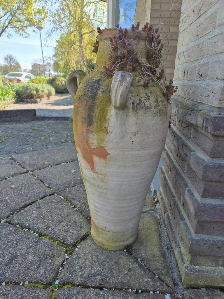 Terracotta pot vaas, Tuin en Terras, Tuinvazen, Ophalen, Gebruikt