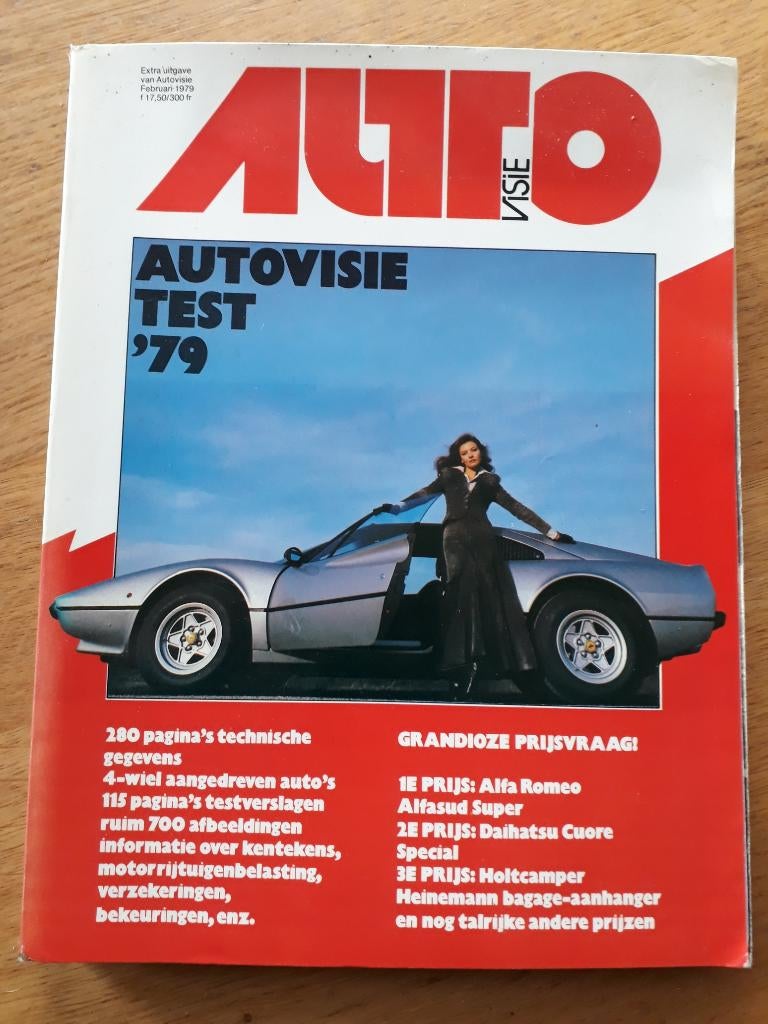Autovisie Jaarboek 1979, Ophalen of Verzenden, Gelezen, Algemeen