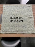 Merino Wollen Baby Deken / Omslagdoek 80x80 cm, Ophalen of Verzenden, Nieuw
