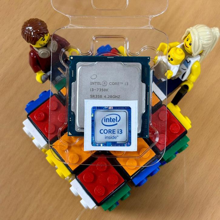 Intel Core i3-7350K Processor, Computers en Software, Processors, Zo goed als nieuw, 2-core, 4 Ghz of meer, Ophalen of Verzenden