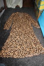 jurk tijgerprint, Maat 38/40 (M), Bruin, Ophalen of Verzenden, Gedragen