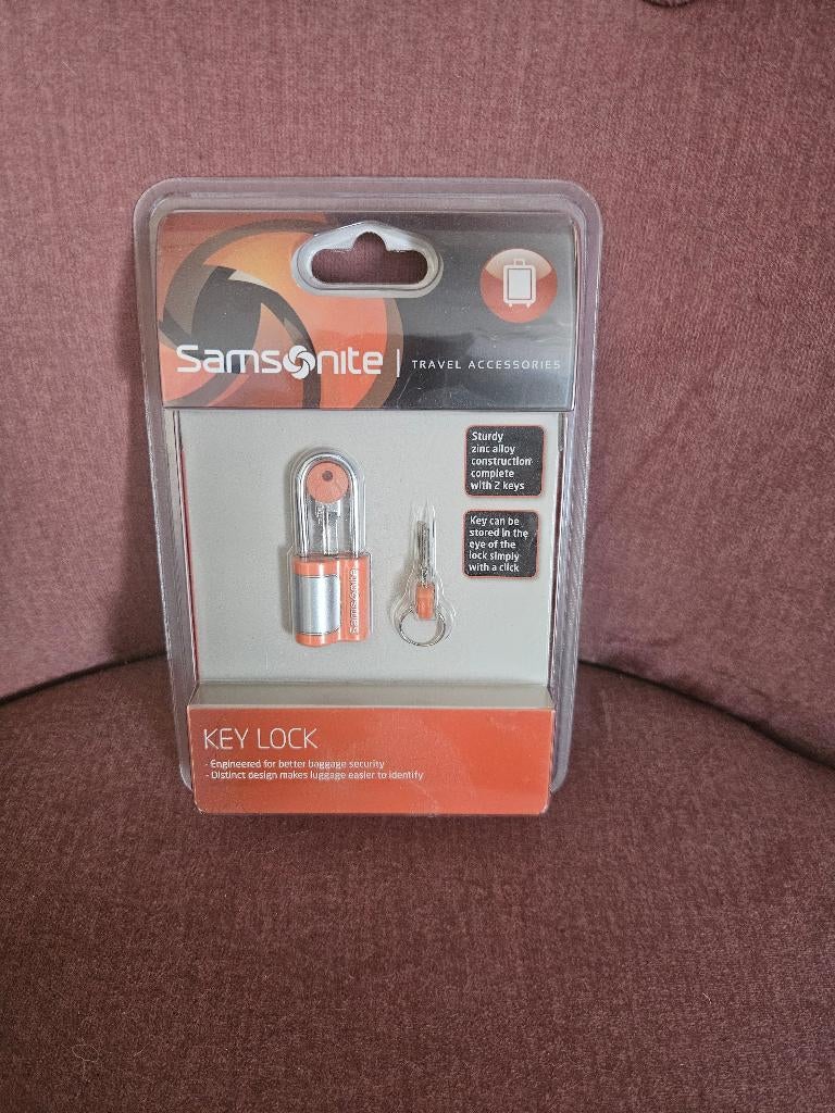 Samsonite Tsa Sleutel - Slot Set - Oranje nieuw, Sieraden, Tassen en Uiterlijk, Koffers, Ophalen of Verzenden, Nieuw, Metaal, Slot