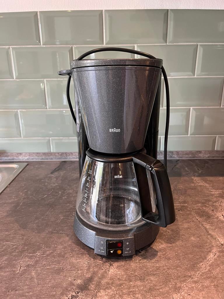 Braun koffiezetapparaat, Gebruikt, Koffiemachine, Gemalen koffie, Ophalen of Verzenden