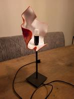 Design vintage lamp tafellamp tulp bloem retro kunststof, Ophalen of Verzenden, Kunststof, Minder dan 50 cm