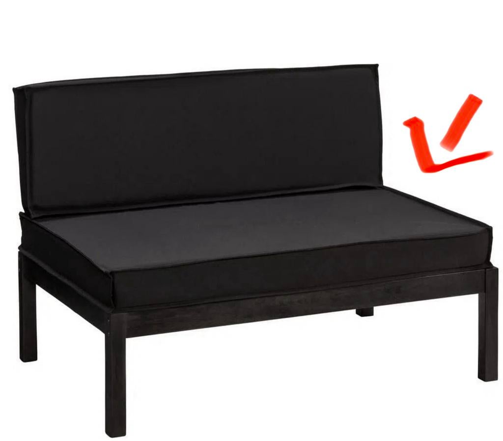 Palletkussen - Baza - Kwantum - 120x80cm - Nieuw, Ophalen, Nieuw