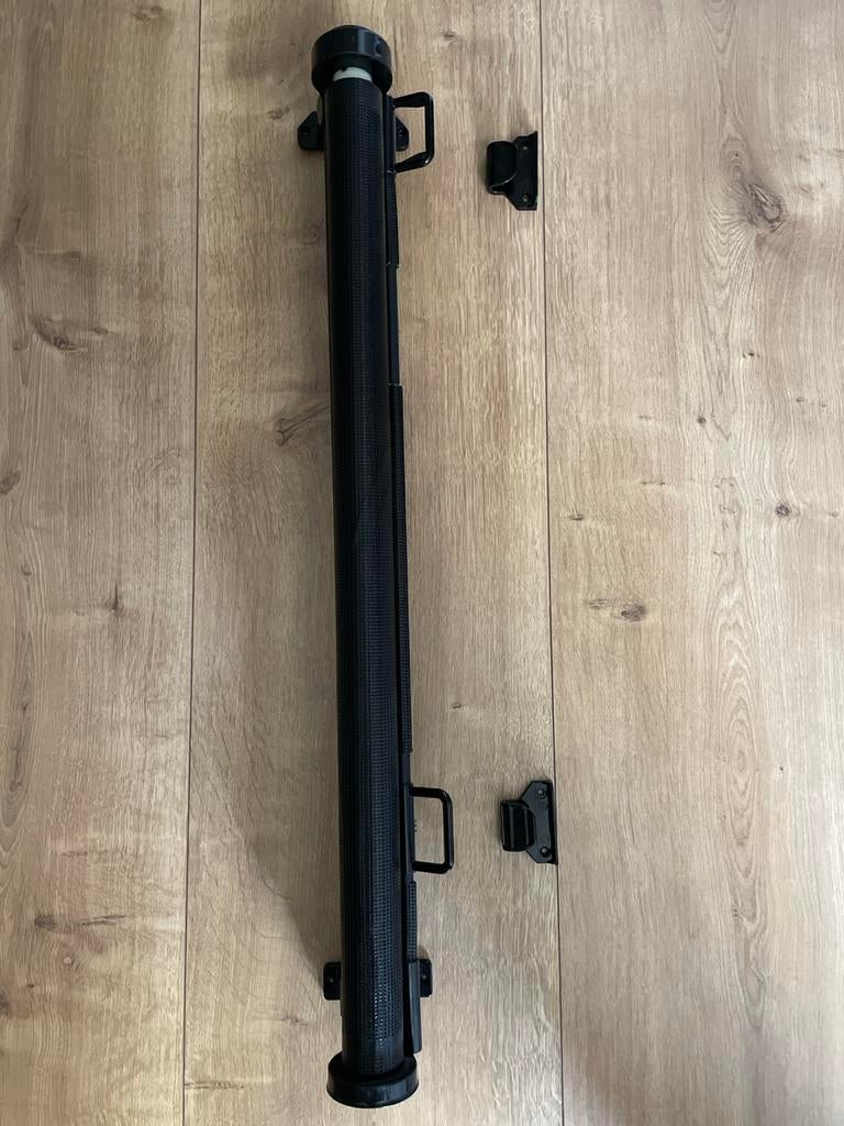 Zwart Oprolbaar/uittrekbaar veiligheidshekje, Ophalen, Overige materialen, Oprolhekje, Zo goed als nieuw