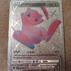 Mew V Metal Promo Pokémon Kaart - Glanzend en Uniek, Ophalen of Verzenden