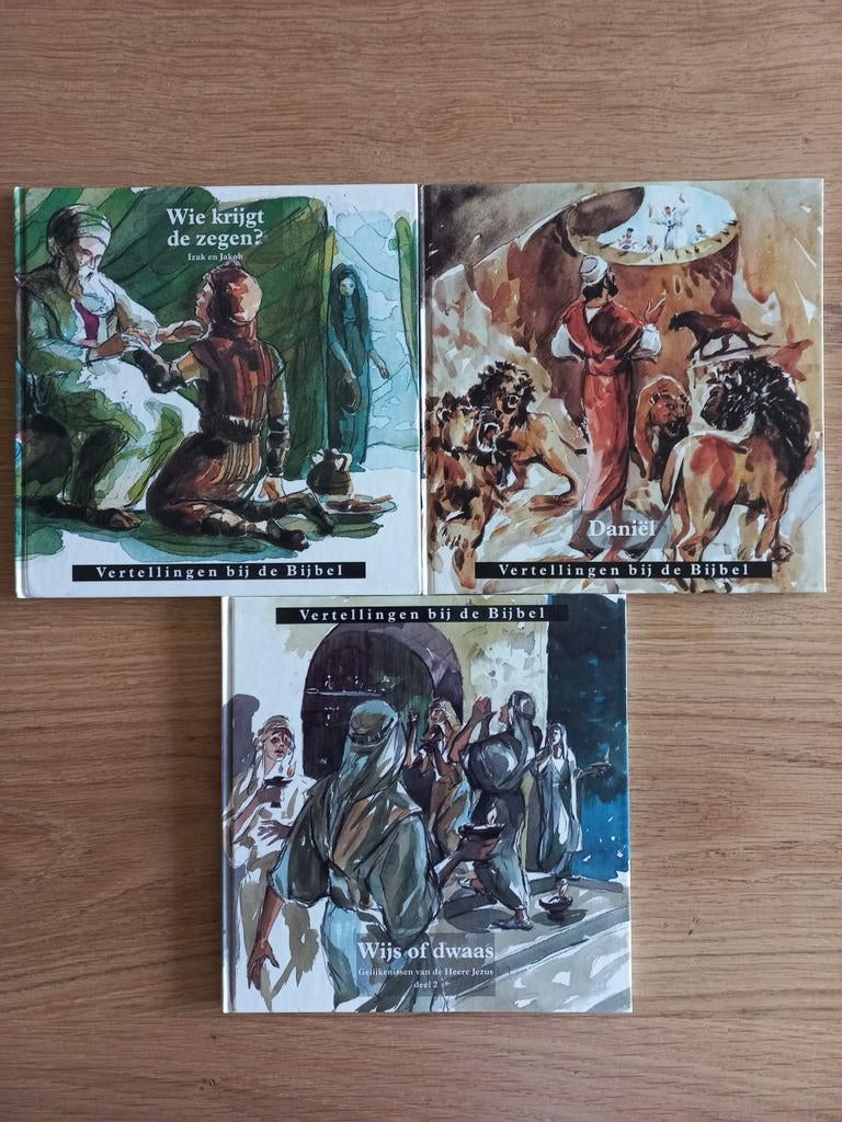 3x Vertellingen bij de Bijbel, C.J Meeuse, IZGS, samen €4,50, Ophalen of Verzenden