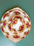 Royal albert old country rose gebaks borden / schalen, Antiek en Kunst, Antiek | Servies compleet, Ophalen of Verzenden