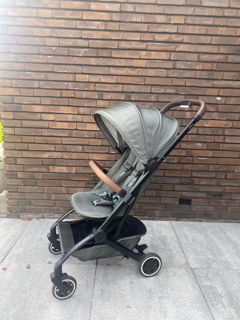 Joolz AER Buggy donkergroen met reistas en veiligheidsbeugel, Kinderen en Baby's, Buggy's, Ophalen, Zo goed als nieuw