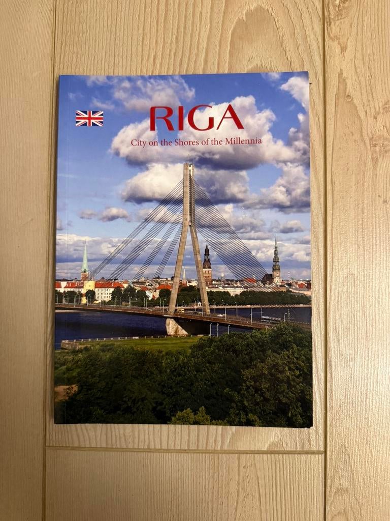 Souvenir Boek Riga - Engelstalig, Overige merken, Europa, Ophalen of Verzenden, Zo goed als nieuw