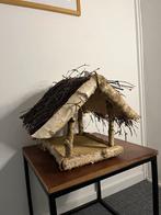 Voederhuisje van berkenhout, Ophalen, Gebruikt