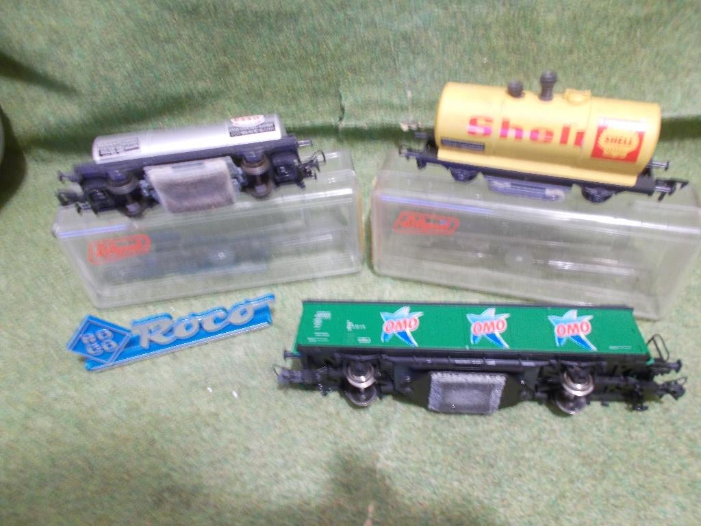 Roco Rails schoonmaakwagens 12 euro p/st Verzenden kan ook, Hobby en Vrije tijd, Modeltreinen | H0, Ophalen, Wisselstroom, Roco