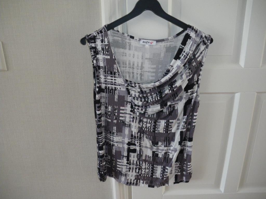 zgan heel mooi zomer topje leuke print maat 40 merk suzy q, Kleding | Dames, Ophalen of Verzenden, Zo goed als nieuw, Maat 38/40 (M)