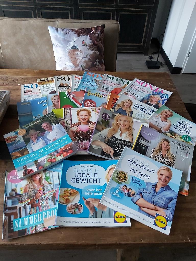 Sonja Bakker boeken, Ophalen of Verzenden, Zo goed als nieuw, Dieet en Voeding, Sonja Bakker