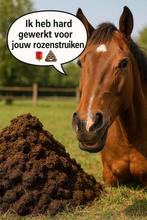 GRATIS PAARDENMEST – Rechtstreeks van de bron!, Tuin en Terras, Aarde en Mest, Ophalen, Tuinaarde