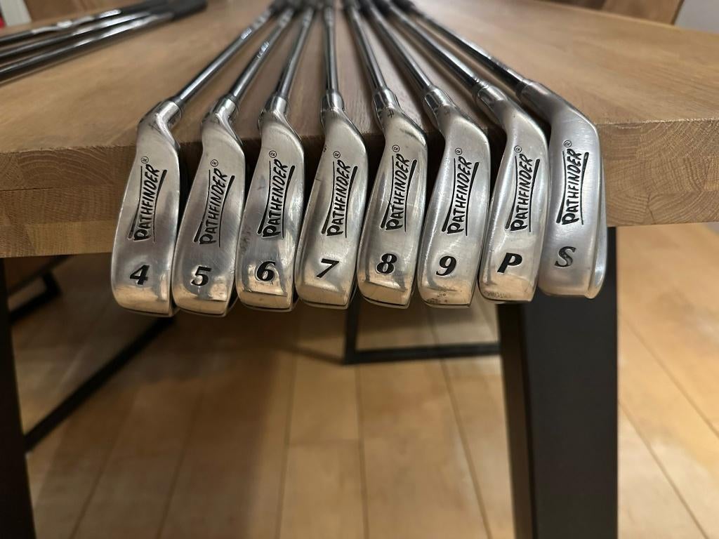 Complete heren golfset Pathfinder regular met tas, Ophalen, Gebruikt, Set, Overige merken