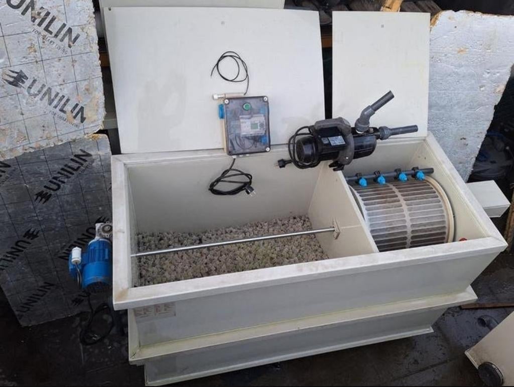 5x verschillende gebruikte trommelfilter te koop zie foto's, Tuin en Terras, Ophalen, Gebruikt, Vijverfilter