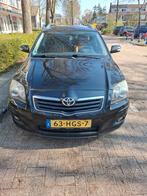 Toyota Avensis 1.8 16V Vvt-i Wagon 2009 Zwart, Auto's, Voorwielaandrijving, Euro 5, Avensis, 4 cilinders