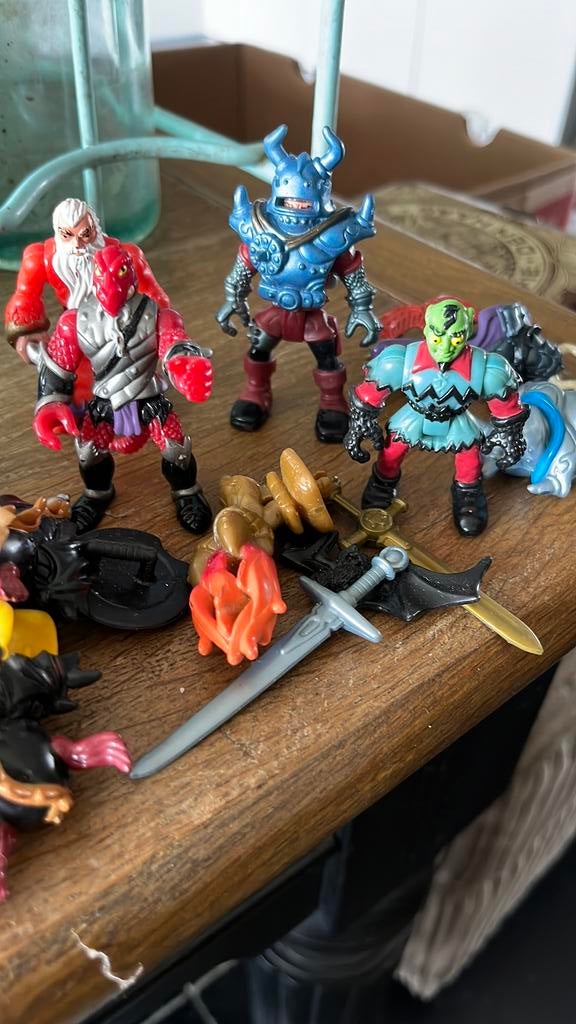 Fisher-Price Imaginext kasteelserie 2002 partijtje, Ophalen of Verzenden, Gebruikt