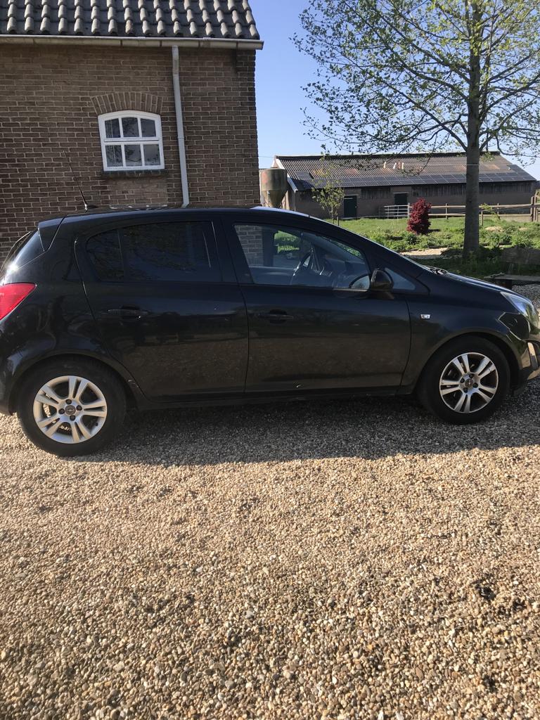 Opel Corsa 1.2 16V LPG 5D 2014 Zwart, Voorwielaandrijving, 83 pk, 750 kg, 4 cilinders