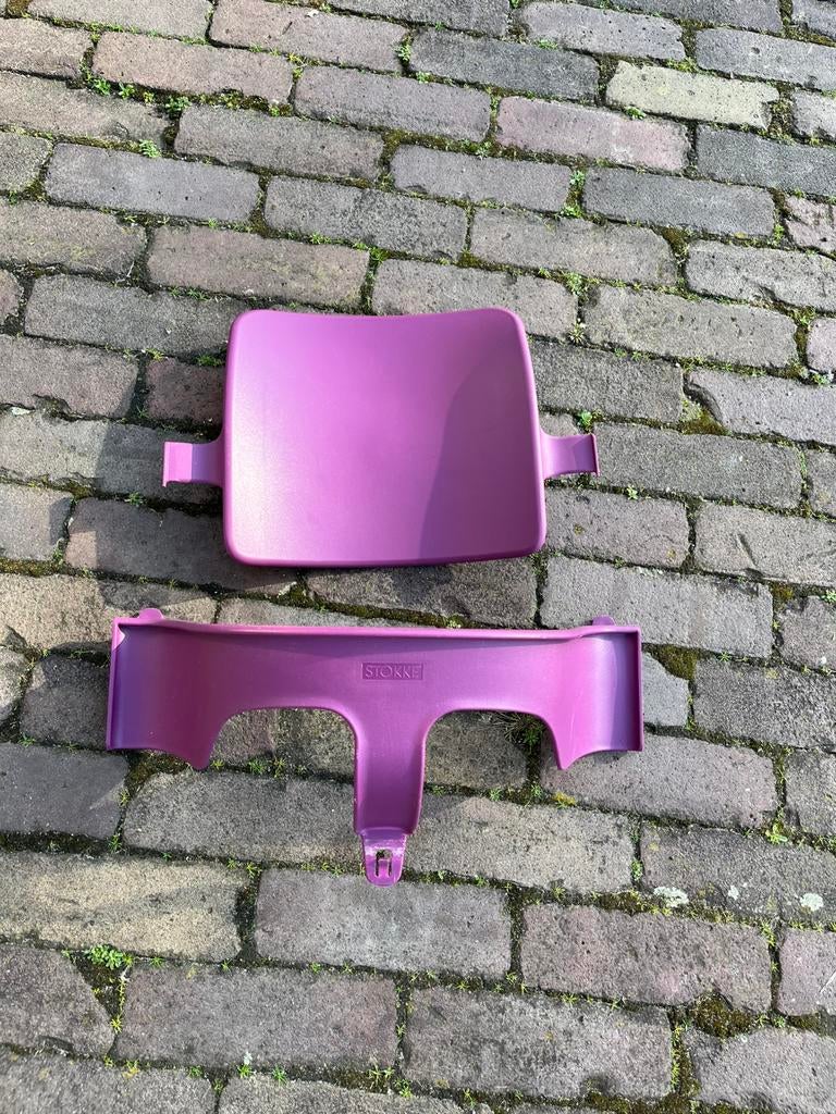 Stokke Tripp Trapp babyset incl tuigje, Ophalen of Verzenden, Zo goed als nieuw, Meegroeistoel, Gordel(s)