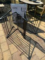 Noma haardbeveiliger en Room Divider - Zwart, Kinderen en Baby's, Traphekjes, Overige typen, Ophalen of Verzenden, Zo goed als nieuw