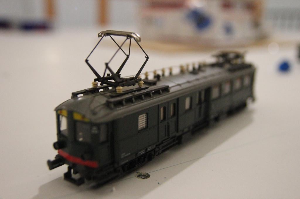 Blokkendoos BD 9151 (Digitaal) + Rijtuig met verlichting, Hobby en Vrije tijd, Modeltreinen | H0, Gelijkstroom, Ophalen of Verzenden