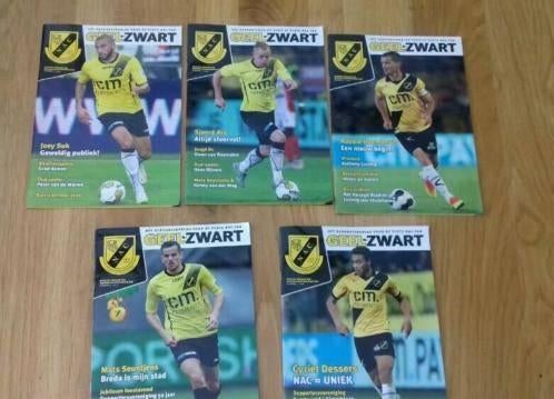 5 Nac boekjes, Ophalen of Verzenden, Zo goed als nieuw, NAC Breda, Boek of Tijdschrift