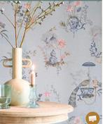 Pip Studio Chinese Porcelain Vinylbehang Licht Blauw, Huis en Inrichting, Stoffering | Behang, Ophalen of Verzenden, 25 tot 50 m²