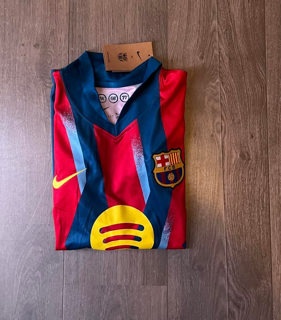 Barcelona vierde shirt 2025/2026, Verzenden, Nieuw, Maat 48/50 (M), Blauw