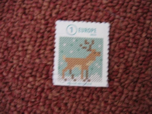 2016 Belgie rendier, Verzenden, Gestempeld