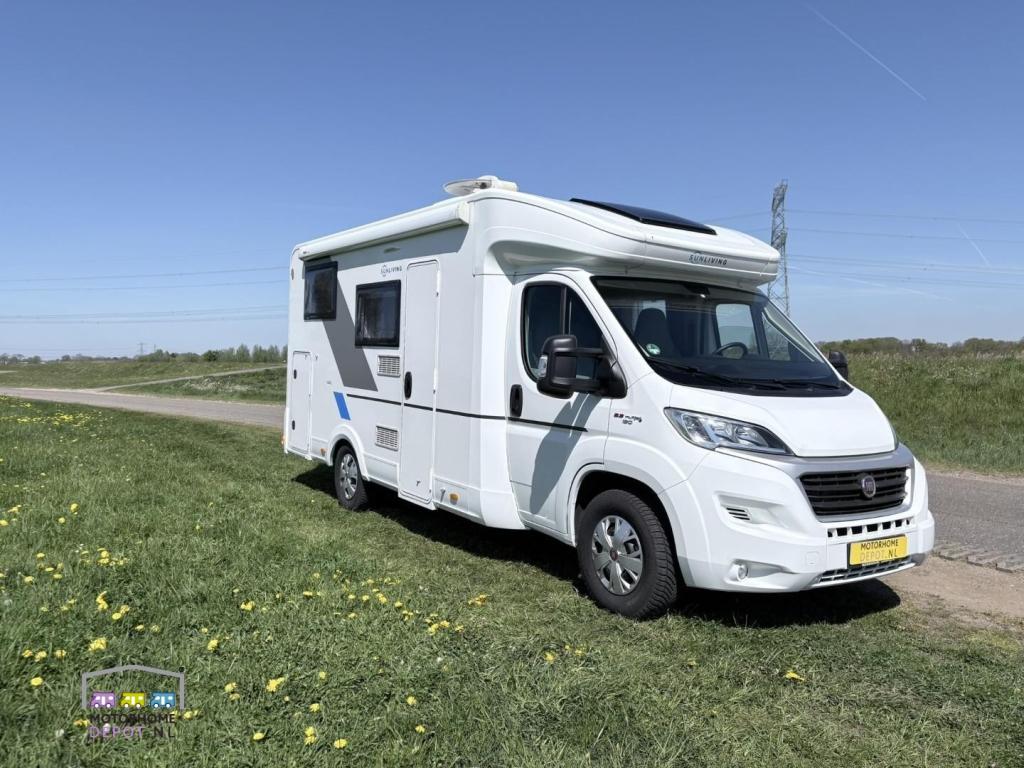 Sun Living S 65SL | 2018 | 2x Airco | Fietsendrager met lift, Ringverwarming, Fiat, Koelkast, Bedrijf
